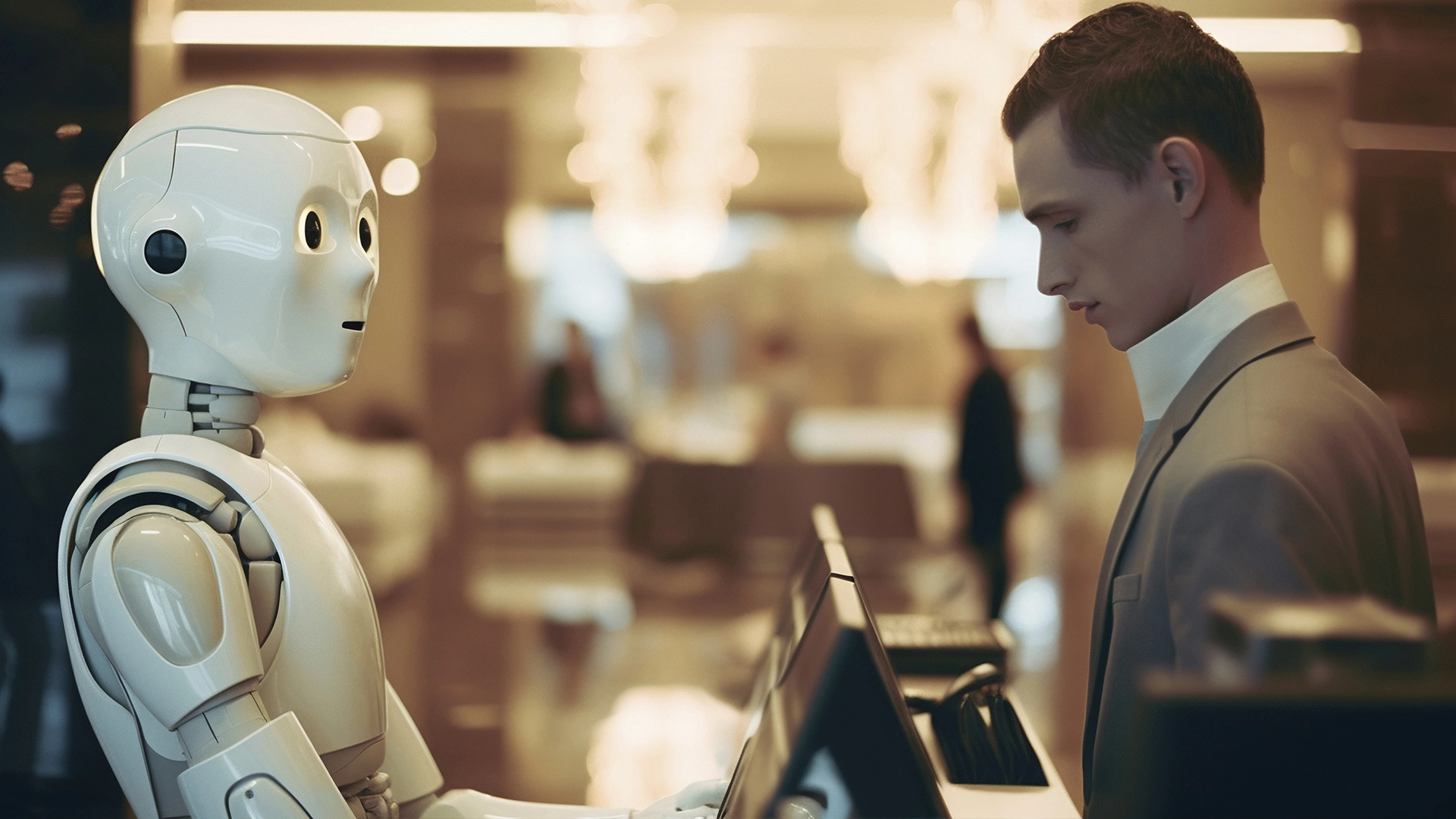 I Robot Simili agli Umani Influenzano Negativamente il Modo in cui i Consumatori Trattano i Veri Dipendenti